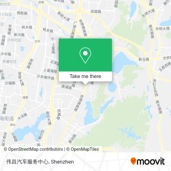 伟昌汽车服务中心 map