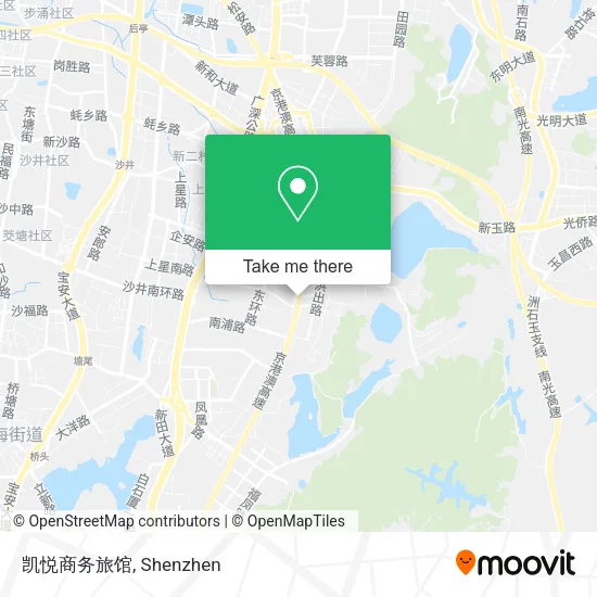 凯悦商务旅馆 map