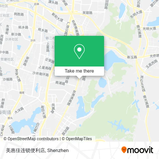 美惠佳连锁便利店 map