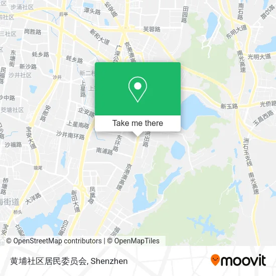 黄埔社区居民委员会 map