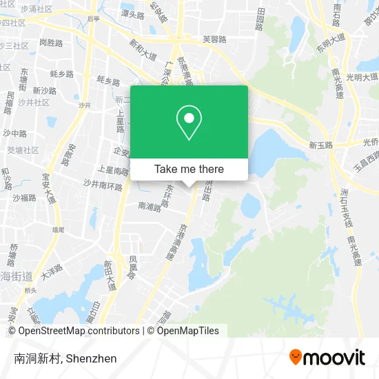 南洞新村 map