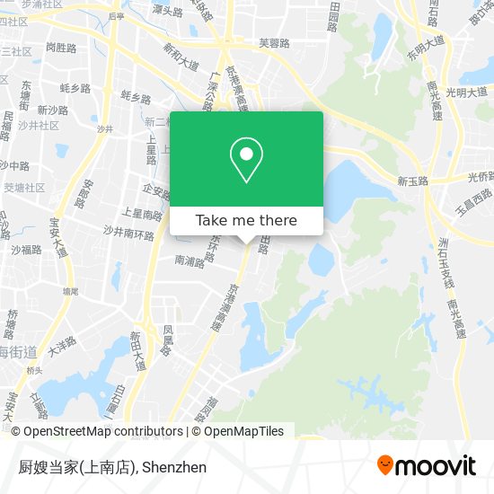 厨嫂当家(上南店) map