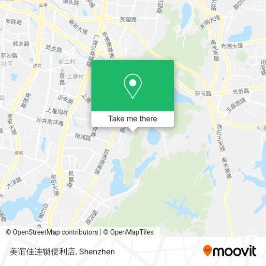 美谊佳连锁便利店 map