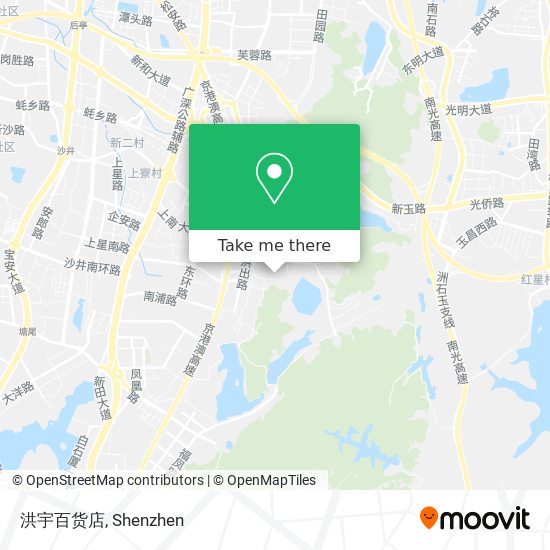 洪宇百货店 map
