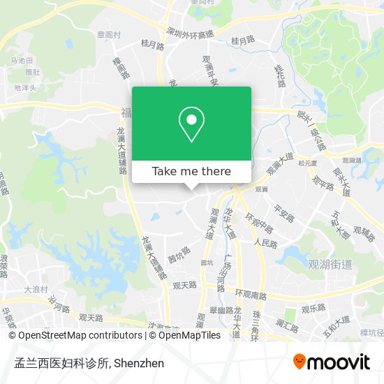 孟兰西医妇科诊所 map