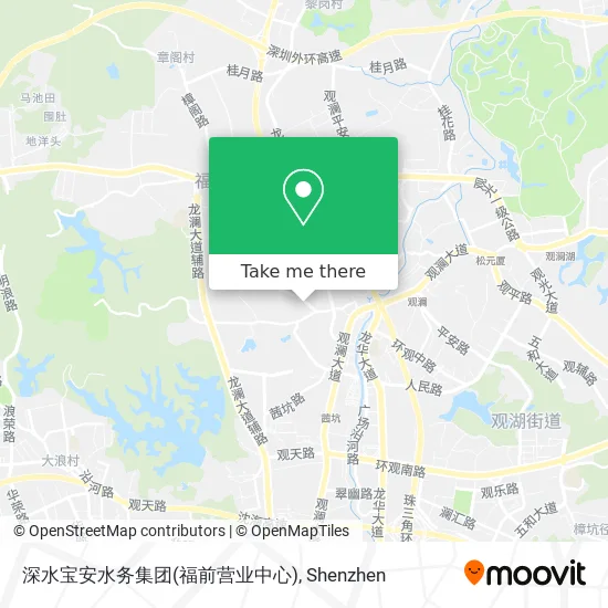 深水宝安水务集团(福前营业中心) map