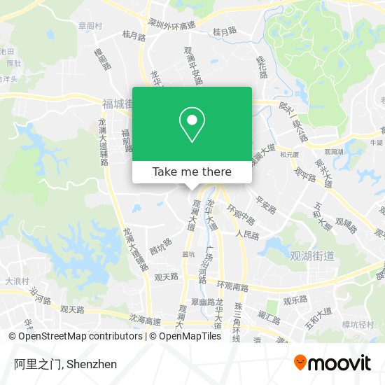 阿里之门 map