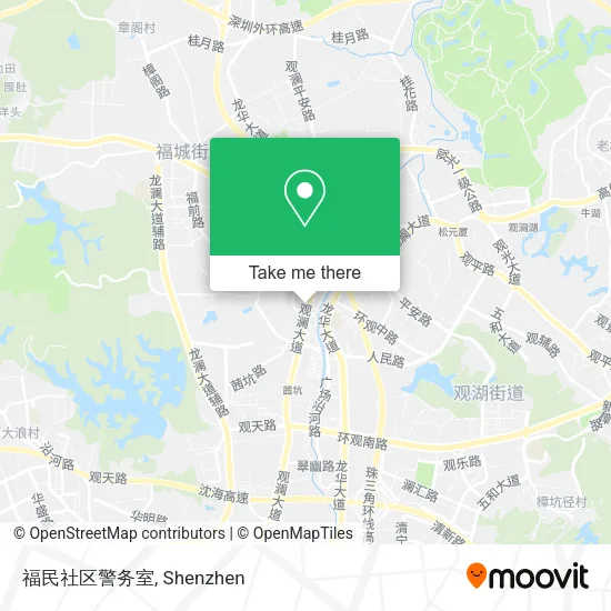 福民社区警务室 map
