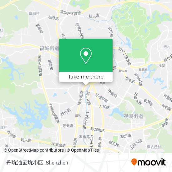 丹坑油蔗坑小区 map