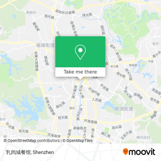 乳鸽城餐馆 map