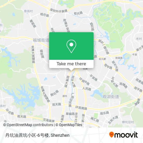 丹坑油蔗坑小区-6号楼 map