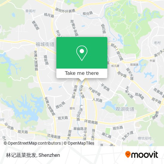 林记蔬菜批发 map
