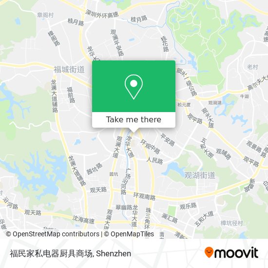 福民家私电器厨具商场 map