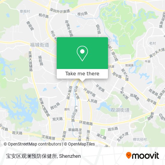 宝安区观澜预防保健所 map