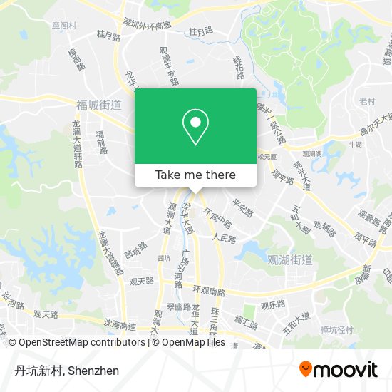 丹坑新村 map