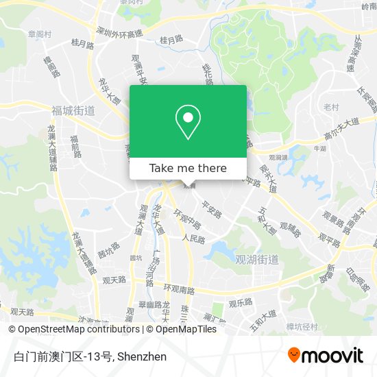 白门前澳门区-13号 map