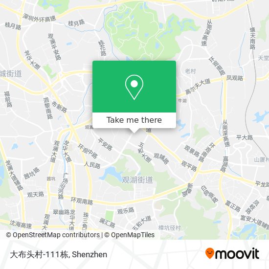 大布头村-111栋 map