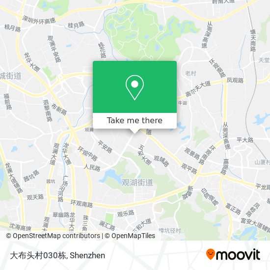 大布头村030栋 map