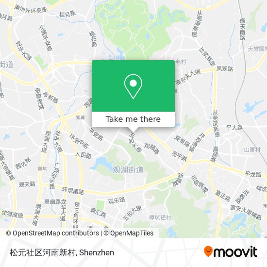 松元社区河南新村 map