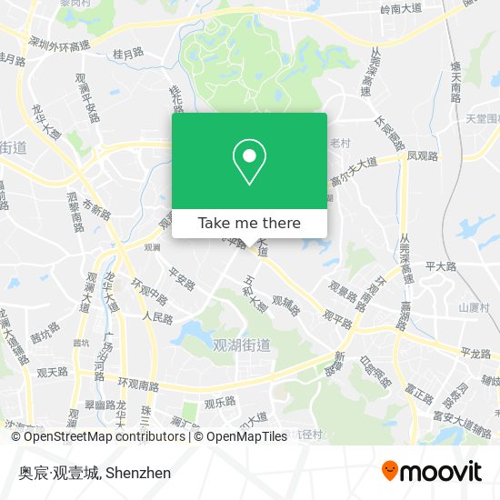 奥宸·观壹城 map