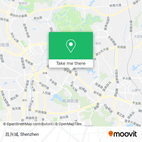 昌兴城 map