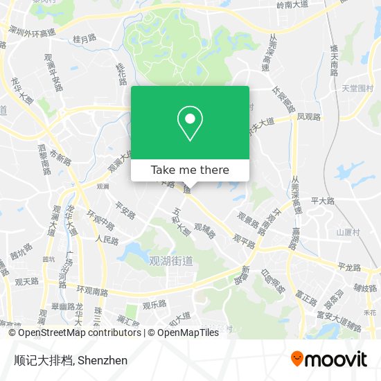 顺记大排档 map
