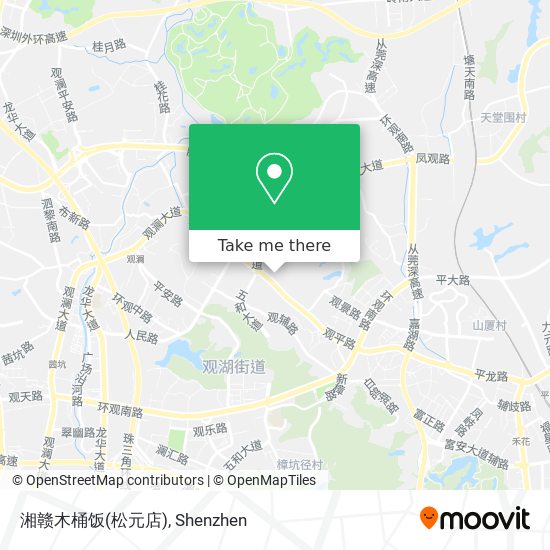 湘赣木桶饭(松元店) map
