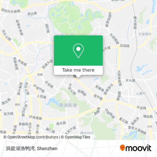 洞庭湖渔鸭湾 map
