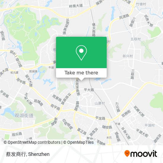 蔡发商行 map