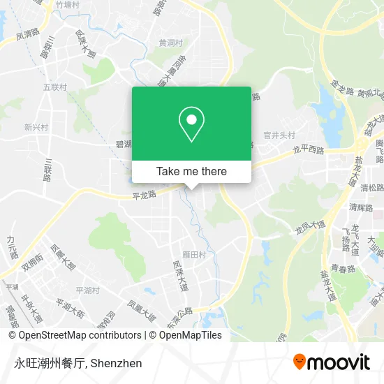 永旺潮州餐厅 map