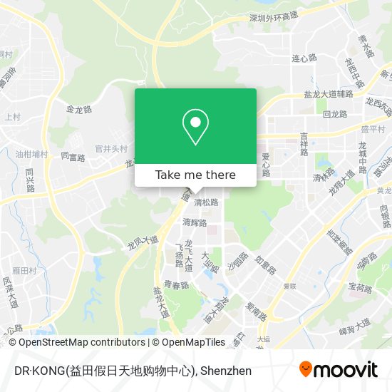 DR·KONG(益田假日天地购物中心) map
