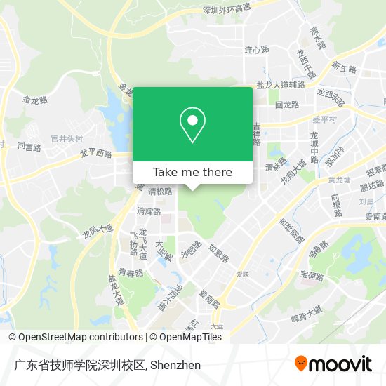 广东省技师学院深圳校区 map