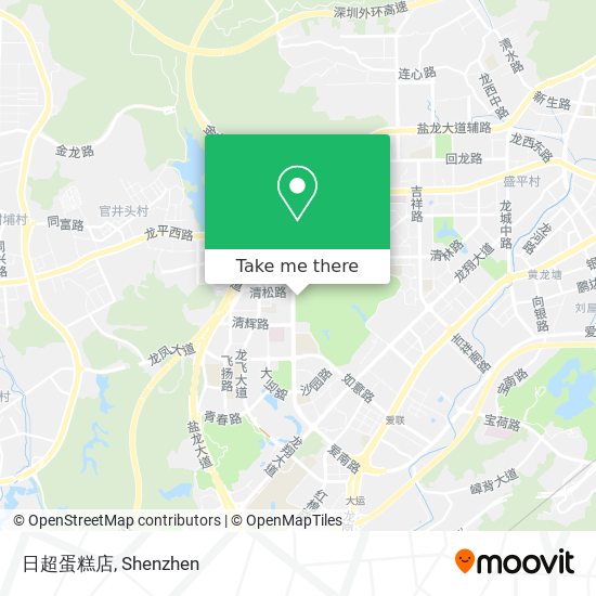 日超蛋糕店 map