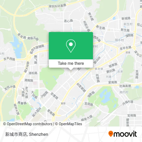 新城市商店 map