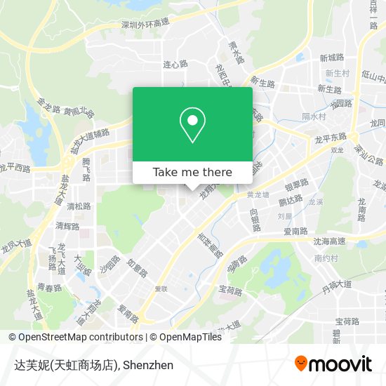 达芙妮(天虹商场店) map