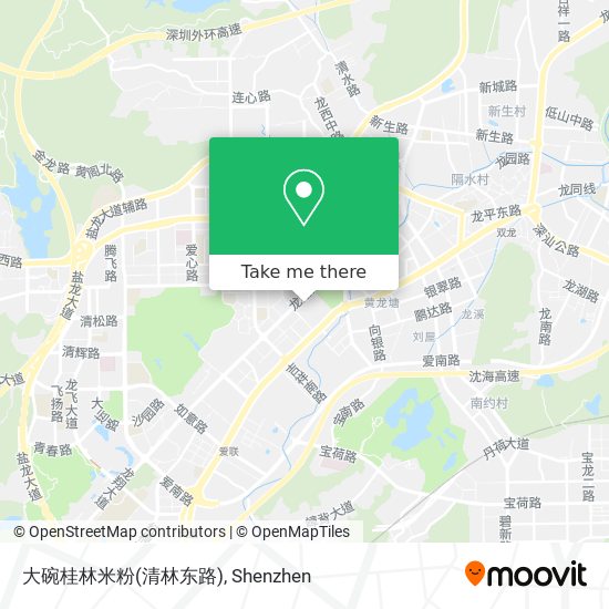 大碗桂林米粉(清林东路) map