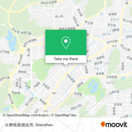 火舞铁板烧会所 map