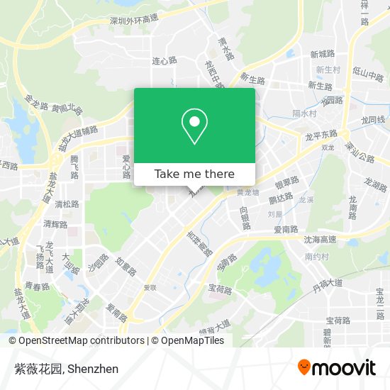 紫薇花园 map