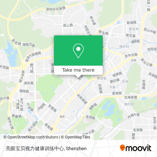 亮眼宝贝视力健康训练中心 map