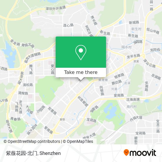 紫薇花园-北门 map