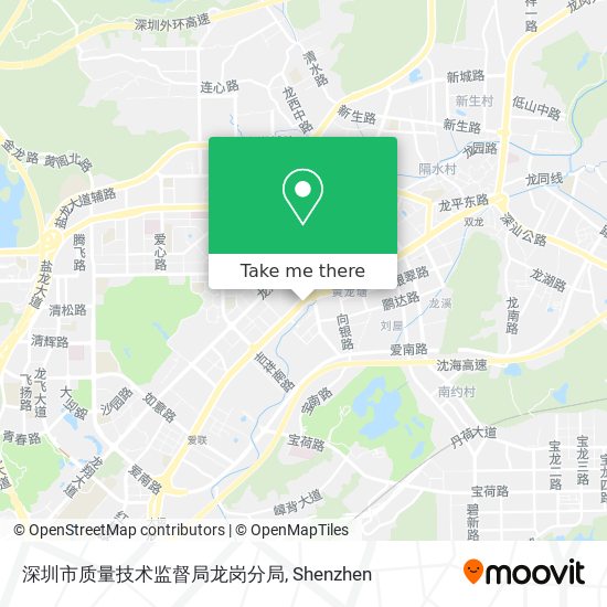 深圳市质量技术监督局龙岗分局 map