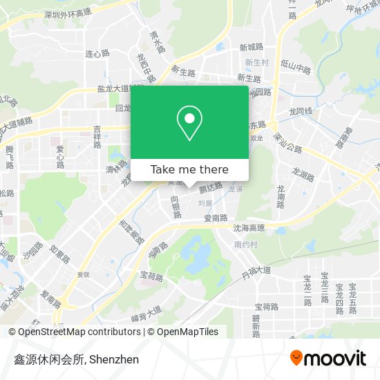鑫源休闲会所 map