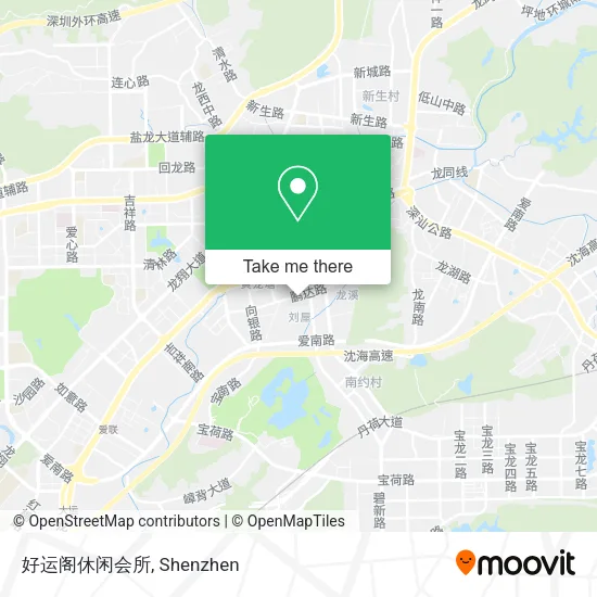 好运阁休闲会所 map