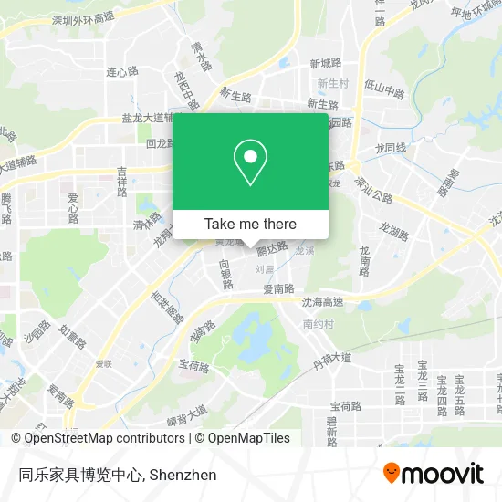 同乐家具博览中心 map