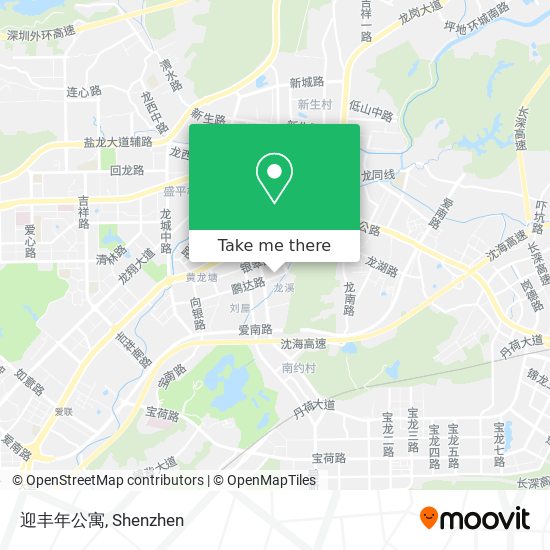 迎丰年公寓 map