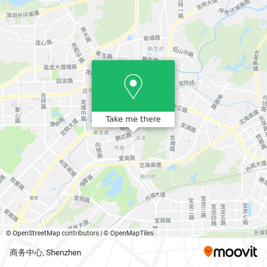商务中心 map