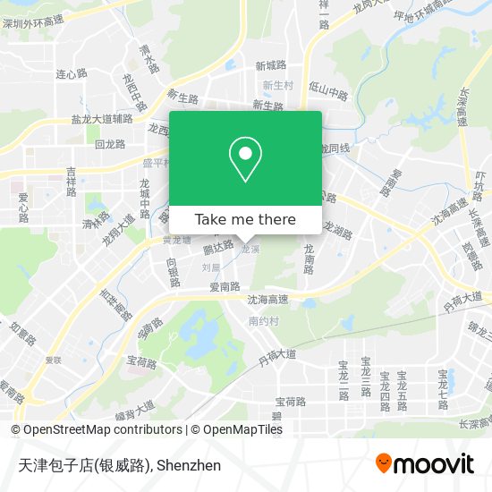 天津包子店(银威路) map