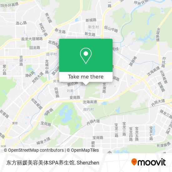 东方丽媛美容美体SPA养生馆 map