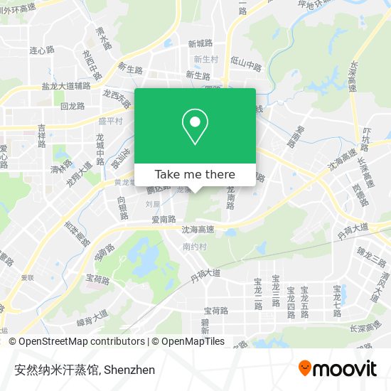 安然纳米汗蒸馆 map