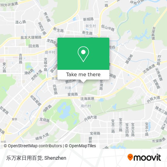 乐万家日用百货 map